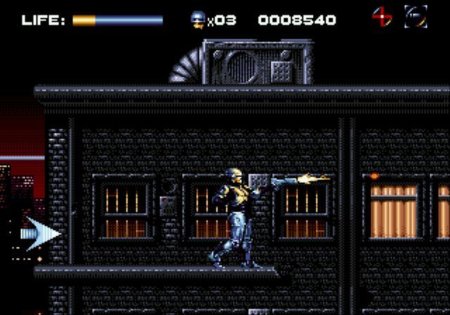 Коллекционный сборник 2 в 1 Робокоп (RoboCop) (16BC-011) Русская Версия (16 bit) 