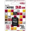 MicroSD Карта памяти 32GB MIREX Class 10 c адаптером UHS- (PC)