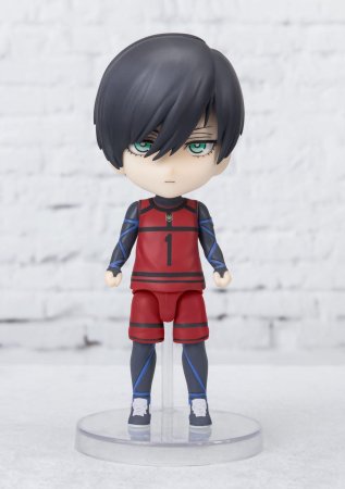Фигурка BANDAI Figuarts Mini: Рин Итоши (Rin Itoshi) Синяя тюрьма: Блю Лок (Blue Lock) (4573102649416) 9 см