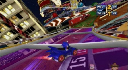   Sonic and SEGA: All-Stars Racing (Wii/WiiU)  Nintendo Wii 