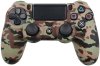 Защитный силиконовый чехол Controller Silicon Case для геймпада Sony Dualshock 4 Wireless Controller (Камуфляж Коричневый/Зеленый/Черный) (PS4)