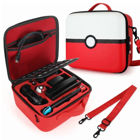 Сумка для аксессуаров и консоли Storage Bag Pokeball (Switch/Switch OLED)
