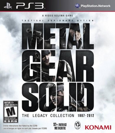   Metal Gear Solid: The Legacy Collection (US ver.) (PS3)  Sony Playstation 3