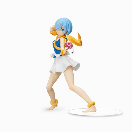 Фигурка Good Smile Company SEGA: Рем Бог Грома (Rem Thunder God) (SPM Re ZERO Starting Life in Another World) (4570001959349) 18 см 