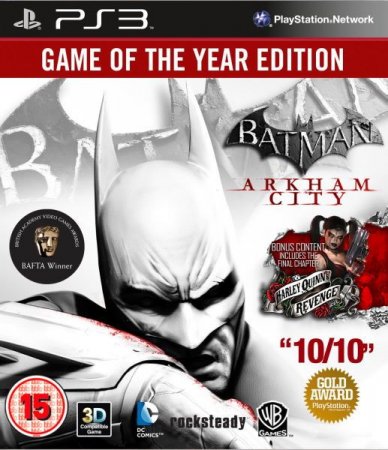   Batman: Arkham City ( )    (Game of the Year Edition) (PS3) USED /  Sony Playstation 3