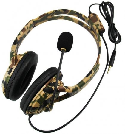    Gaming Headset Green Camouflage ( ) (P4-890 PRO) 