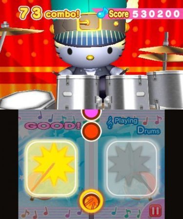   Hello Kitty and Friends: Rockin World Tour (Nintendo 3DS)  3DS