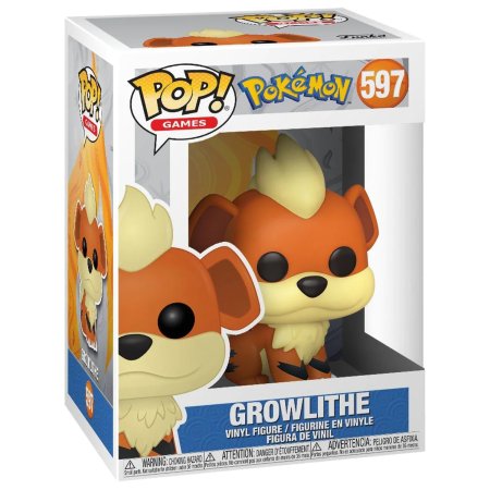 фигурки Фигурка Funko POP! Games: Гроулит (Growlithe) Покемон (Pokemon) ((597) 48400) 9,5 см
