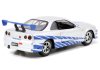   Jada Toys: 2002    34 1:32 (2002 Nissan Skyline GTR R34 1:32)  (The Fast and the Furious) (97184) 12 