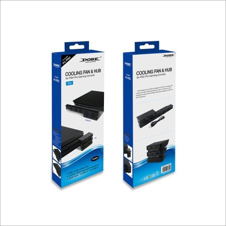  Вентилятор для охлаждения консоли + Разветвитель USB HUB DOBE (TP4-894) (PS4 Pro) 