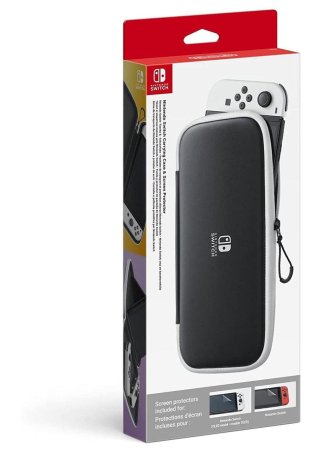 Чехол-сумка + защитная пленка для Nintendo Switch OLED Nintendo (HEG-A-P3SAA) (Switch OLED)