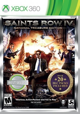 Saints Row 4 (IV) National Treasure Edition (Xbox 360/Xbox One)