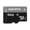 MicroSD Карта памяти 64GB A-DATA Class 10 Premier UHS-I (R/W 30/10 MB/s) без адаптера (PC) 