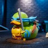 Фигурка-утка Numskull Tubbz: Леонардо (Leonardo) Черепашки-ниндзя (Teenage Mutant Ninja Turtles TMNT) 9 см Персонажи игр