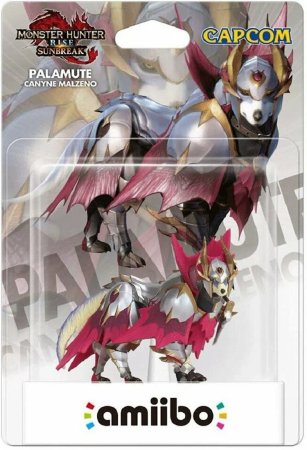 Amiibo: Интерактивная фигурка Паламут Кайн Мальцено (Palamute Canyne Malzeno) (Monster Hunter Collection)