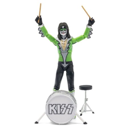 Набор подвижных фигурок The Loyal Subjects: Персонажи Кисс с шарнирами (Kiss BST AXN) Фирменные цвета (BST AXN Signature Colors) 13 см 