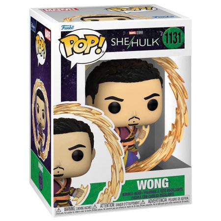 Фигурка Funko POP! Bobble Marvel: Вонг (Wong) Женщина-Халк (She-Hulk) ((1131) 64201) 9,5 см