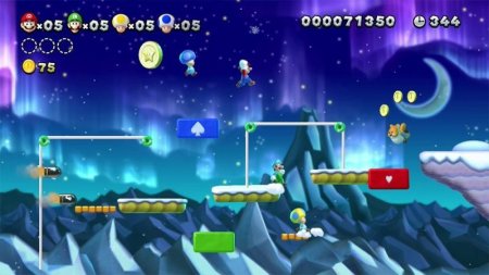 Купить игру New Super Mario Bros U Русская Версия (Wii U) на Nintendo Wii U диск