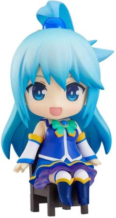 Фигурка Good Smile Company Nendoroid Swacchao: Аква (Aqua) Да благословят боги этот прекрасный мир! (Konosuba God's blessing on this wonderful world! Legend of Crimson) (4580590126282) 9 см