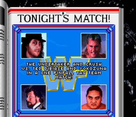 Реслинг Королевская битва (WWF Royal Rumble) (16 bit) 