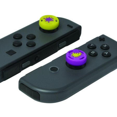 Чехол-сумка для N-Switch + чехол для картриджей + крепление-геймпад для контроллеров Joy-Con + накладки на стики Splatoon 2 Deluxe splat pack HORI (NSW-049U) (Swich)