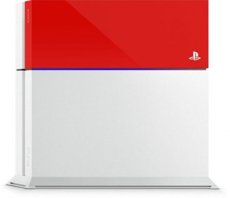  Крышка отсека HDD красного цвета PlayStation 4 FAT (PS4) 