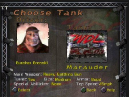 World Destruction League: Thunder Tanks (PS2)