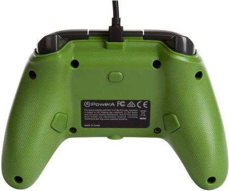 Геймпад проводной PowerA Enhanced Wired Controller for Xbox Series X/S (1516982-01) Soldier (Солдат) Оригинал (Xbox One/Series X/S/PC) 