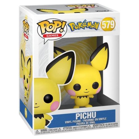 фигурки Фигурка Funko POP! Games: Пичу (Pichu) Покемон (Pokemon) ((579) 63255) 9,5 см