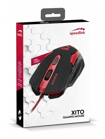   Speedlink Xito Gaming Mouse - (SL-680009-BKRD) (PC) 