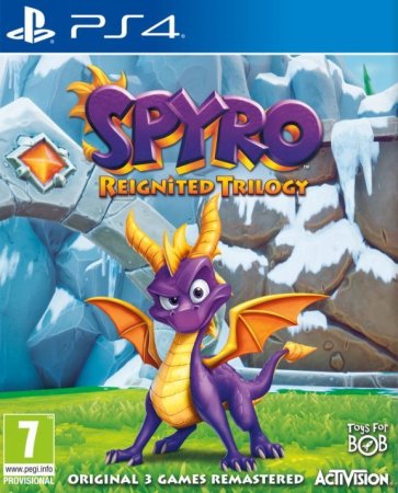 Spyro Reignited Trilogy (Спайро Трилогия) (PS4) USED Б/У