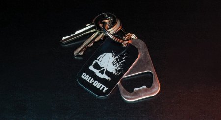  Открывалка-брелок Paladone: Солдатский жетон (Dog Tag) Колл оф дьюти (Call of Duty) (Bottle Opener) (PP4073COD)
