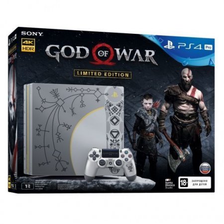   Sony PlayStation 4 Pro 1Tb Rus God of War Limited Edition 