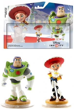 Disney. Infinity 1.0  2+1   (Buzz Lightyear),  (Jessie),    (Toy Story)
