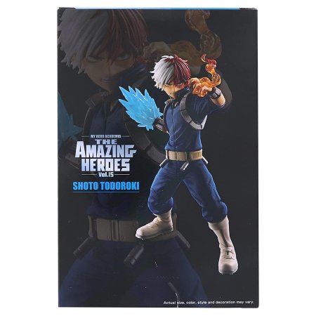 Фигурка Banpresto Anime Heroes: Шото Тодороки Вол. 15 (Shoto Todoroki Vol.15) Моя геройская академия Невероятные герои (MHA The Amazing Heroes) (0045557246051) 16 см