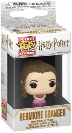   Funko Pocket POP! Keychain:   (Harry Potter)    (Hermione (Yule)) (42635-PDQ) 4 