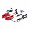 Игровая приставка 8 bit + 16 bit Hamy 4 (350 в 1) + 350 встроенных игр + 2 геймпада + USB кабель (Красная)