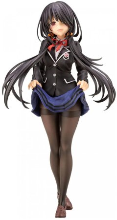 Фигурка Kotobukiya: Куруми Токисаки в школьной форме Вер. (Kurumi Tokisaki School Uniform Ver.) Рандеву с жизнью (Date A Live) (4934054033270) 23,5 см