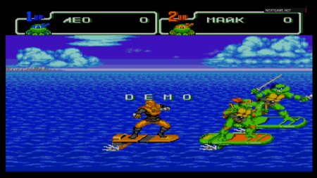 Коллекционный сборник 2 в 1 Черепашки Ниндзя (Ninja Turtles) (16BC-006) Русская Версия (16 bit) 