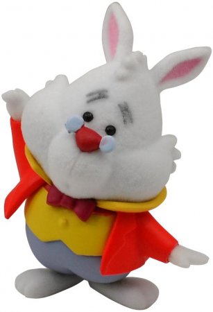  Banpresto Disney Character Cutte! Fluffy Puffy:     (Alice in Wonderland)   (White Rabbit) (BP19913P) 6 