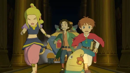 игра Ni no Kuni: Wrath of the White Witch (Гнев Белой ведьмы) (Switch) USED Б/У для Nintendo Switch