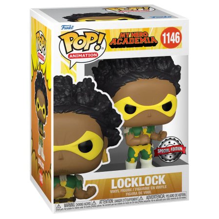 фигурки Фигурка Funko POP! Animation: Рок Лок (Кен Такаги) (LockLock (Ken Takagi) (Exc)) Моя Геройская Академия (My Hero Academia) ((1146) 58038) 9,5 см
