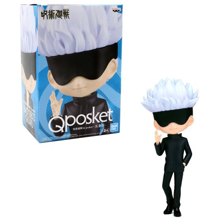 Фигурка Banpresto Q posket: Годжо Сатору Вер.А (Satoru Gojo (Ver.A)) Магическая битва (Jujutsu Kaisen) (0045557106386) 13 см 
