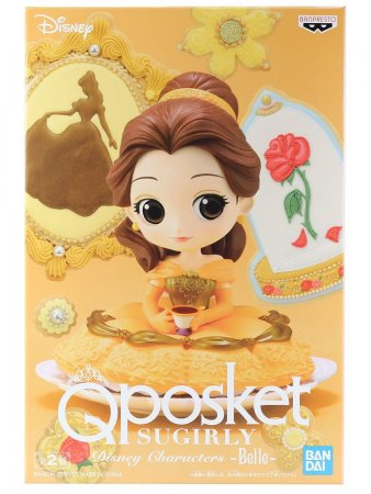  Banpresto Q Posket Sugirly Disney Characters:  (Belle (A Normal color))    (Beauty and the Beast) (82756P (35778)) 14 