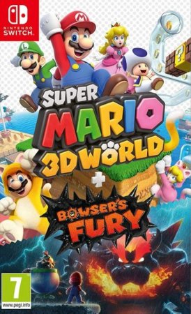  Super Mario 3D World + Bowser's Fury   (Switch)  Nintendo Switch