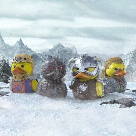 Фигурка-утка Numskull Tubbz: Ярл Балгруф Старший (Jarl Balgruuf the Greater) Скайрим (Skyrim) 9 см Персонажи игр