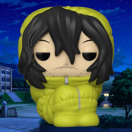 фигурки Фигурка Funko POP! Animation: Сёта Аидзава в спальном мешке (Shouta Aizawa In Sleeping Bag (Exc)) Моя Геройская Академия (My Hero Academia) (57271) 9,5 см
