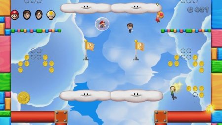 Купить игру New Super Mario Bros U Русская Версия (Wii U) на Nintendo Wii U диск