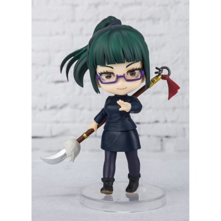 Фигурка BANDAI Tamashii Nations Figuarts mini: Зенин Маки (Maki Zenin) Магическая битва (Jujutsu Kaisen) (BTM308) 9 см 