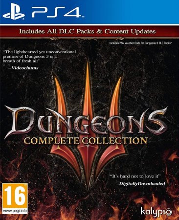  Dungeons 3 (III) Complete Collection   (PS4) Playstation 4